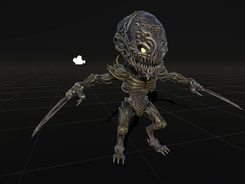ChibiNecro8Pack2 3D Model