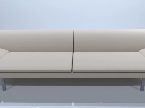 Double Seat Couch 3D Model