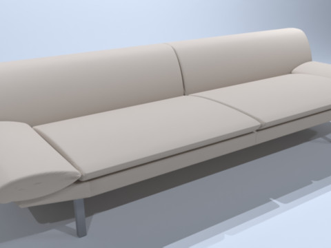 Double Seat Couch 3D Model