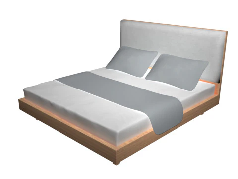 Moderne bedden 3D Model