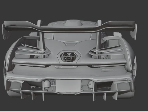Mclaren Senna 3D Print Model
