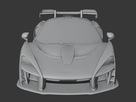 Mclaren Senna 3D Print Model