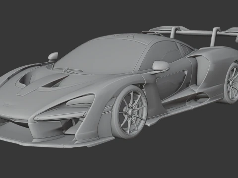 Mclaren Senna 3D Print Model