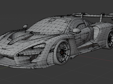 McLaren Senna Modelo de Impressão 3D
