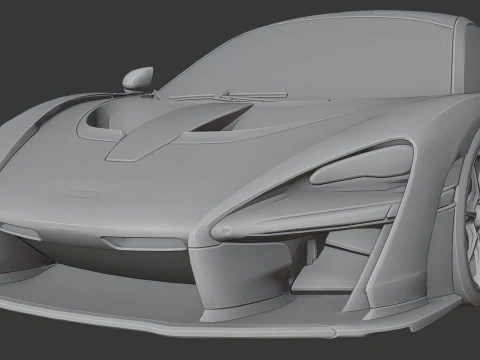 Mclaren Senna 3D Print Model