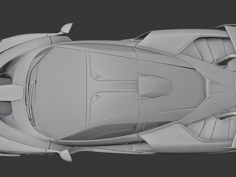 McLaren Senna Modelo de Impressão 3D
