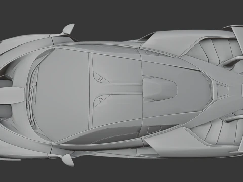 Mclaren Senna 3D Print Model