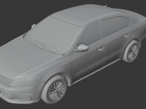 Volkswagen Lavida Modelo de impresión 3D