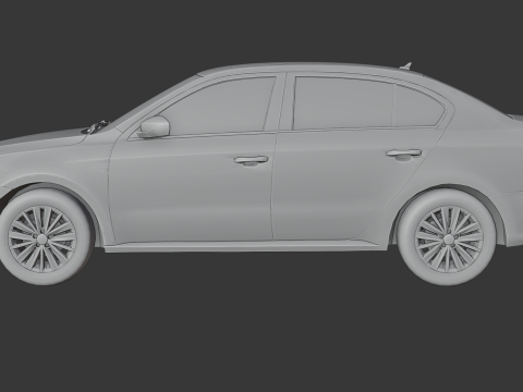 Volkswagen Lavida 3D Print Model