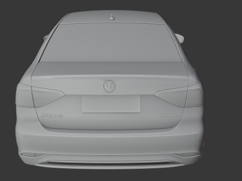 Volkswagen Lavida 3D Print Model