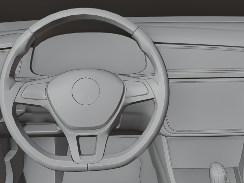 Volkswagen Lavida 3D Print Model