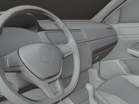 Volkswagen Lavida 3D Print Model