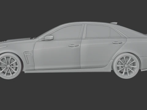 Cadillac CTS-V 3D Print Model