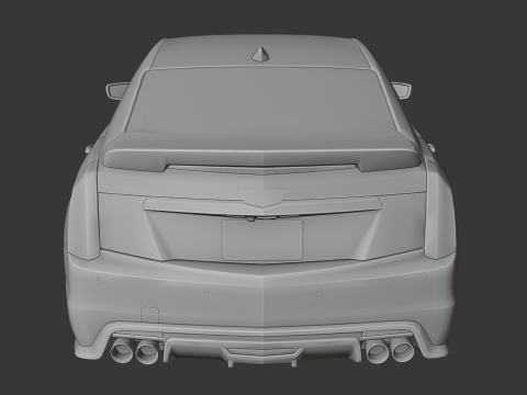 Cadillac CTS-V 3D Принт Модель