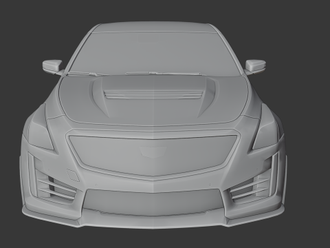 Cadillac CTS-V 3D Принт Модель