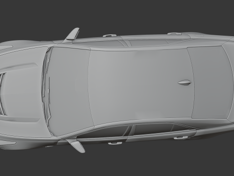 Cadillac CTS-V 3D Принт Модель