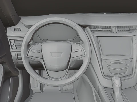 Cadillac CTS-V 3D Print Model