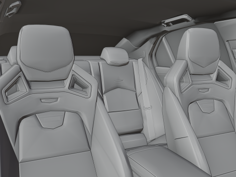Cadillac CTS-V 3D Принт Модель