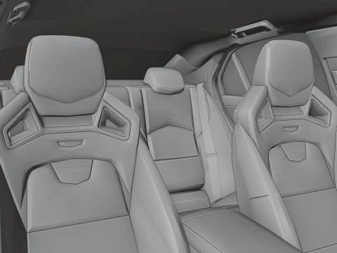 Cadillac CTS-V 3D Print Model