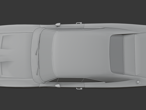 Dodge Charger RT Modello di stampa 3D