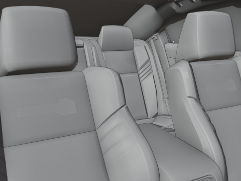 Dodge Charger SRT Hellcat Redeye 3D Baskı Modeli