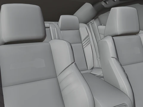 Dodge Charger SRT Hellcat Redeye 3D Print Model