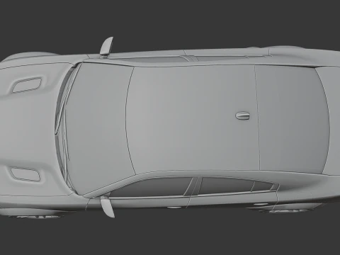 Dodge Charger SRT Hellcat Redeye 3D Print Model