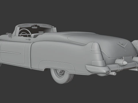 Cadillac Eldorado 1953 3D Print Model