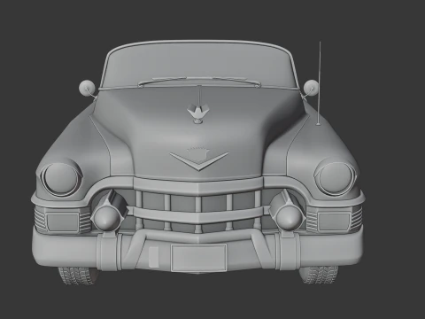 Cadillac Eldorado 1953 3D Print Model