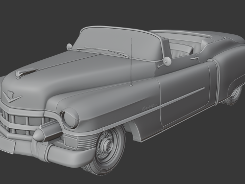 CadillacEldorado1953 Modello di stampa 3D