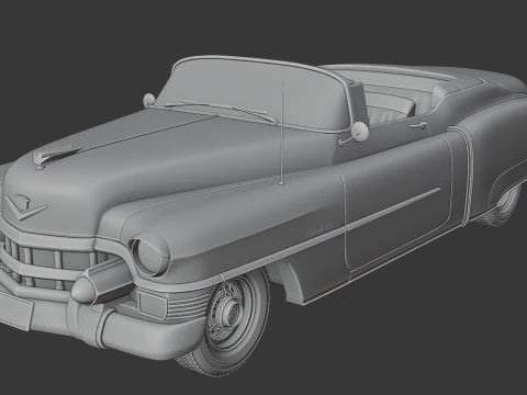 Cadillac Eldorado 1953 3D Print Model