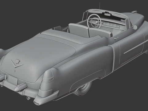 Cadillac Eldorado 1953 3D Print Model