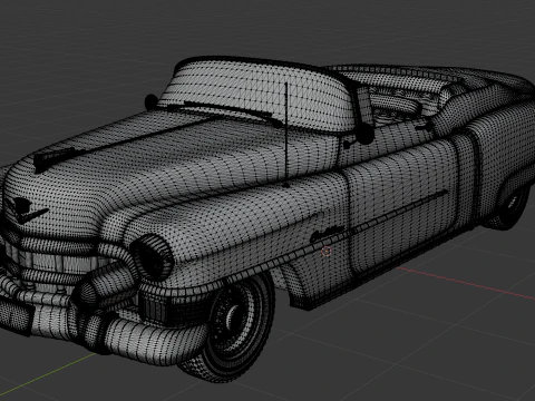 Cadillac Eldorado 1953 3D Print Model