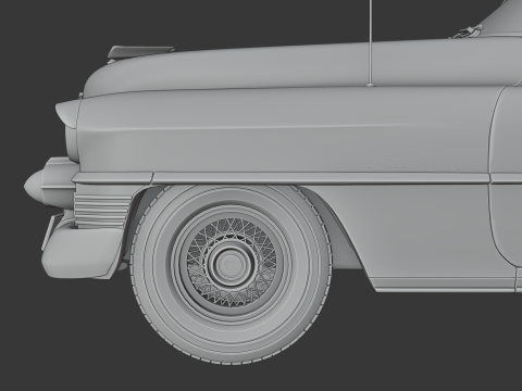 CadillacEldorado1953 Modello di stampa 3D