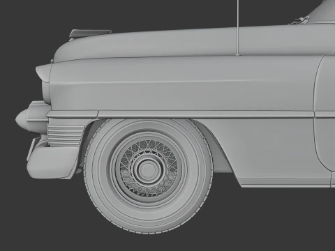 Cadillac Eldorado 1953 3D Print Model