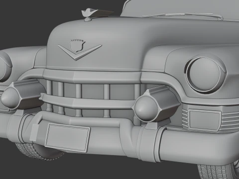 Cadillac Eldorado 1953 3D Print Model
