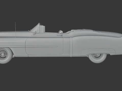Cadillac Eldorado 1953 3D Print Model