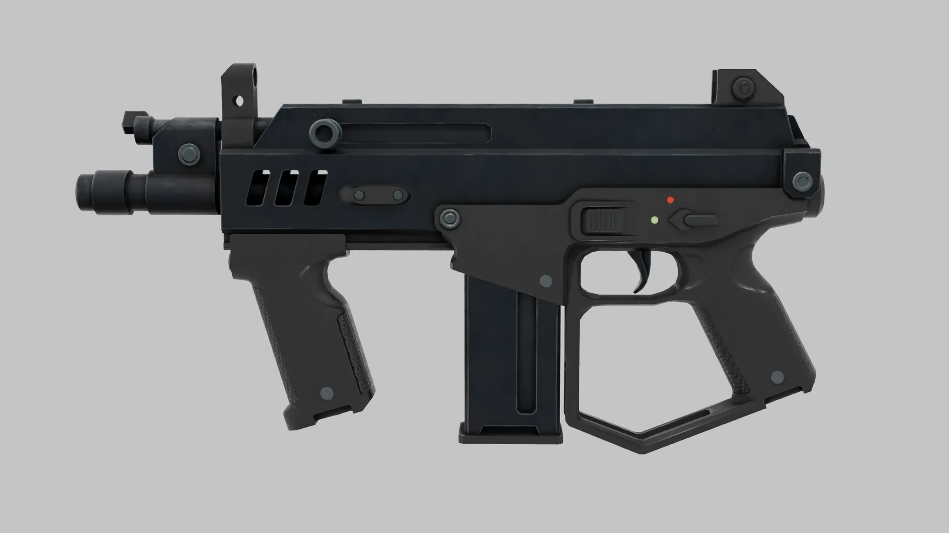 SMG 3D Model .c4d .max .obj .3ds .fbx .stl .blend 