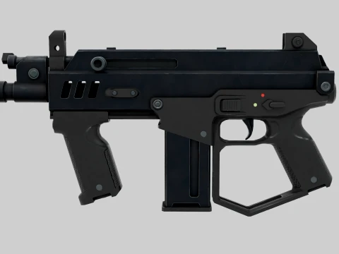 SMG Model 3D