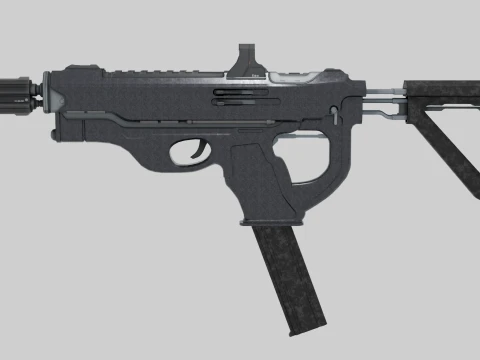 SMG 01 Model 3D