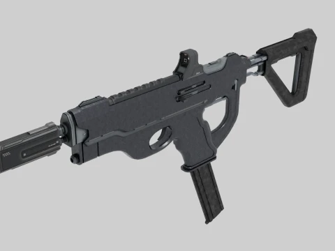SMG 01 3D Model
