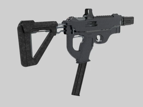 SMG 01 3D Model