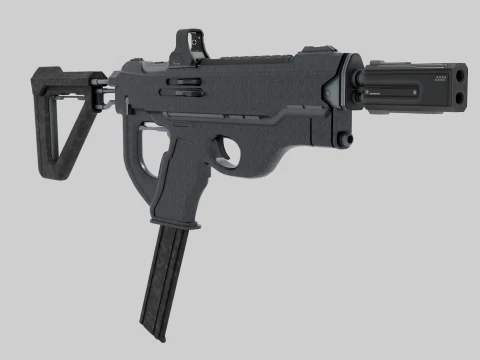 SMG 01 3D Model