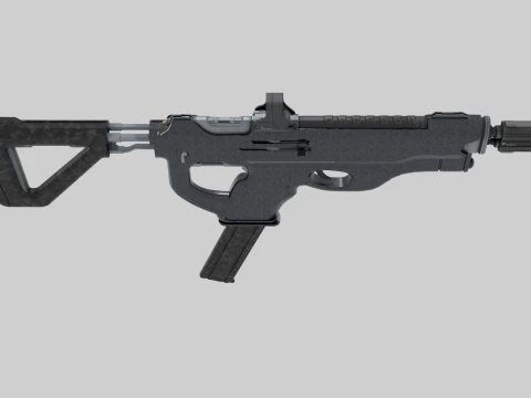 SMG 01 3D Model