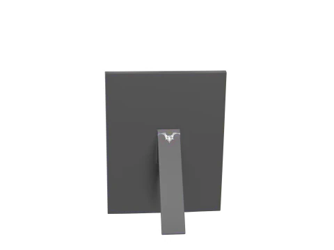 Intricate 3D Picture Frame with Bat Corner Accents 3D Model