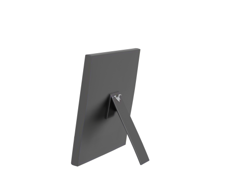 Intricate 3D Picture Frame with Bat Corner Accents 3D Model