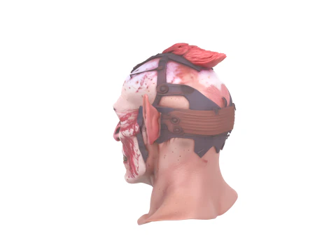 Goblin Mask Detailed Character Design 3D Model