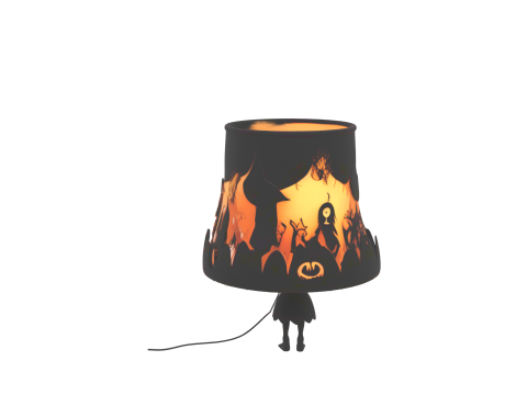 Halloween Shadow Lamp Shade For Games Model 3D