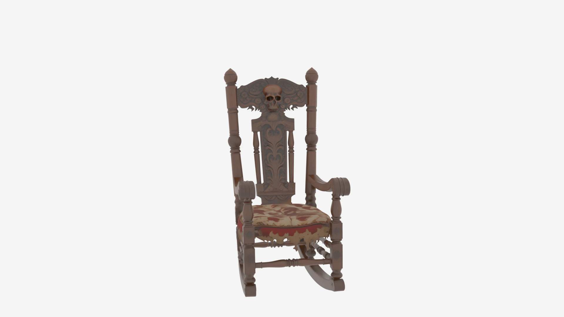 Requintado guardanapo de teia de vi&uacute;va negra com delicado bordado de aranha de renda e franja decorativa Modelo 3D .c4d .max .obj .3ds .fbx .stl .blend 