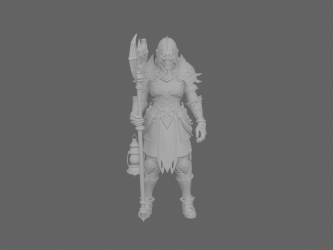 World of Style の Vigilant Forsaken Undead Guard の詳細 3Dモデル